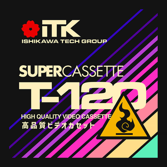 Supercassette Demonfire (Back Print) T-Shirt