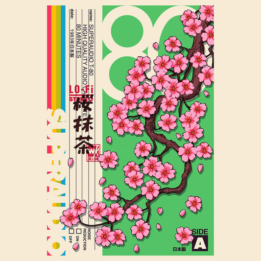 Superaudio Sakura Matcha T-Shirt