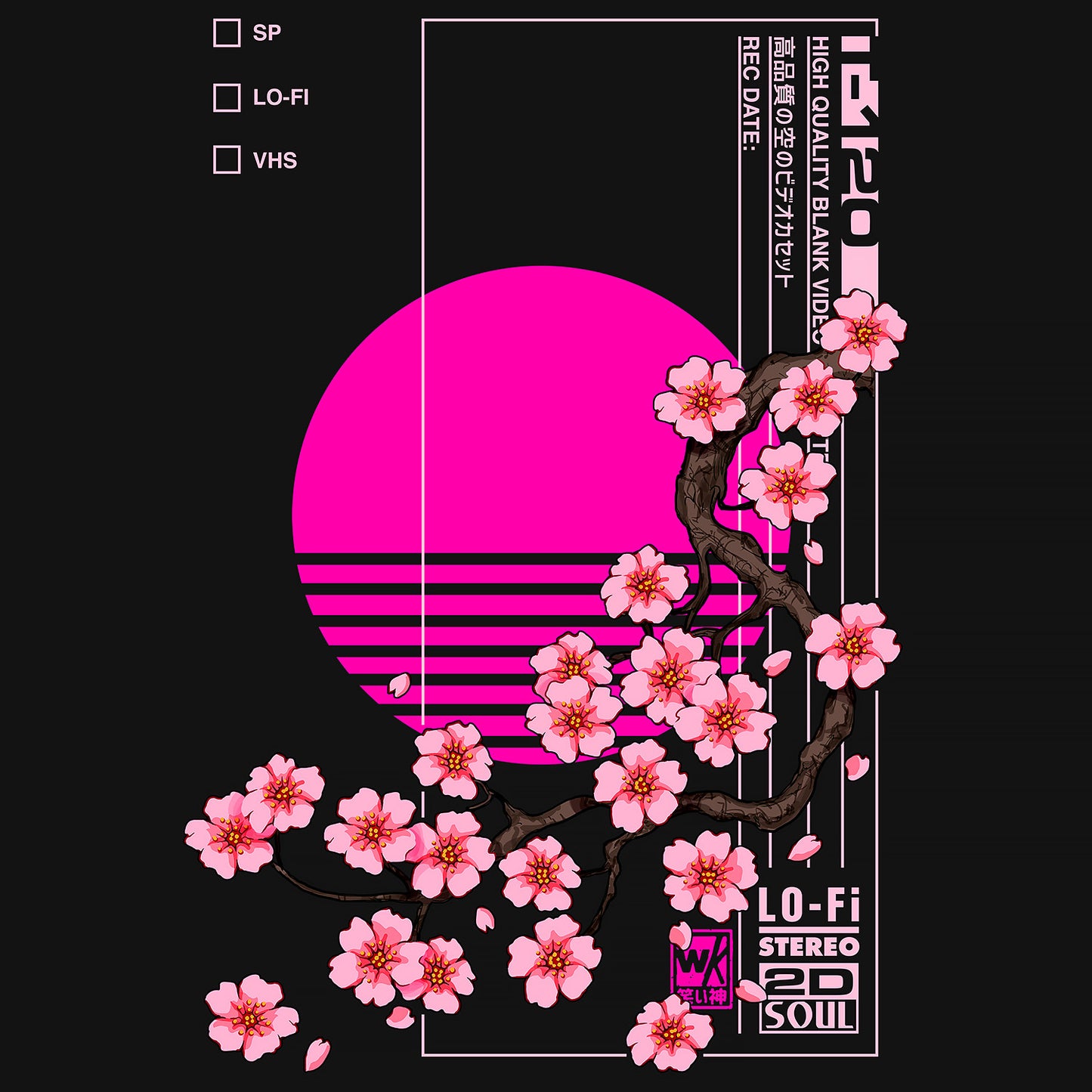 VHS Sakura Rewind Sweatshirt